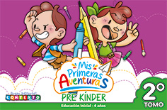 PRE KINDER MIS PRIMERAS AVENTURAS TOMO 2